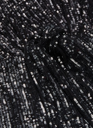 Detail View - Click To Enlarge - C/MEO COLLECTIVE - “Lustre’ short sleeve crewneck midi dress