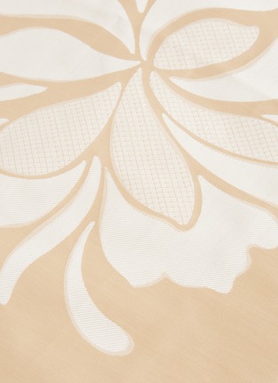 Detail View - Click To Enlarge - FRETTE - Lotus King Size Duvet Set – Sandstone