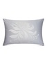 Main View - Click To Enlarge - FRETTE - Lotus Pillowcase – Opal Blue