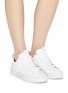 Figure View - Click To Enlarge - P448 - 'Soho' leather sneakers