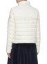 Back View - Click To Enlarge - MONCLER - 'Lunaire' contrast fabric mock neck puffer jacket