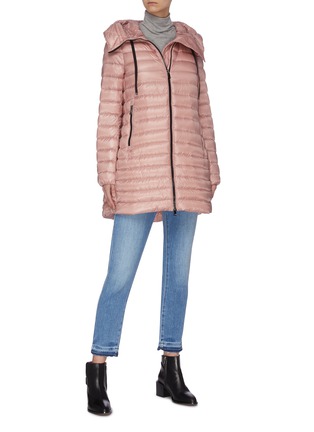 Figure View - Click To Enlarge - MONCLER - 'Rubis' hooded puffer coat