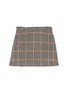 Figure View - Click To Enlarge - CHLOÉ - Houndstooth plaid button front skirt