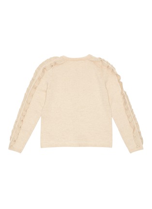 Figure View - Click To Enlarge - CHLOÉ - Ruffle sleeve cardigan