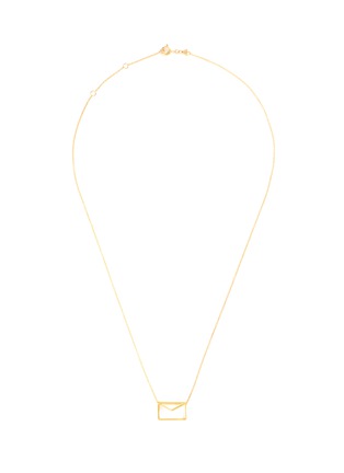 Main View - Click To Enlarge - ALIITA - 'Carta Pura' 9k gold necklace