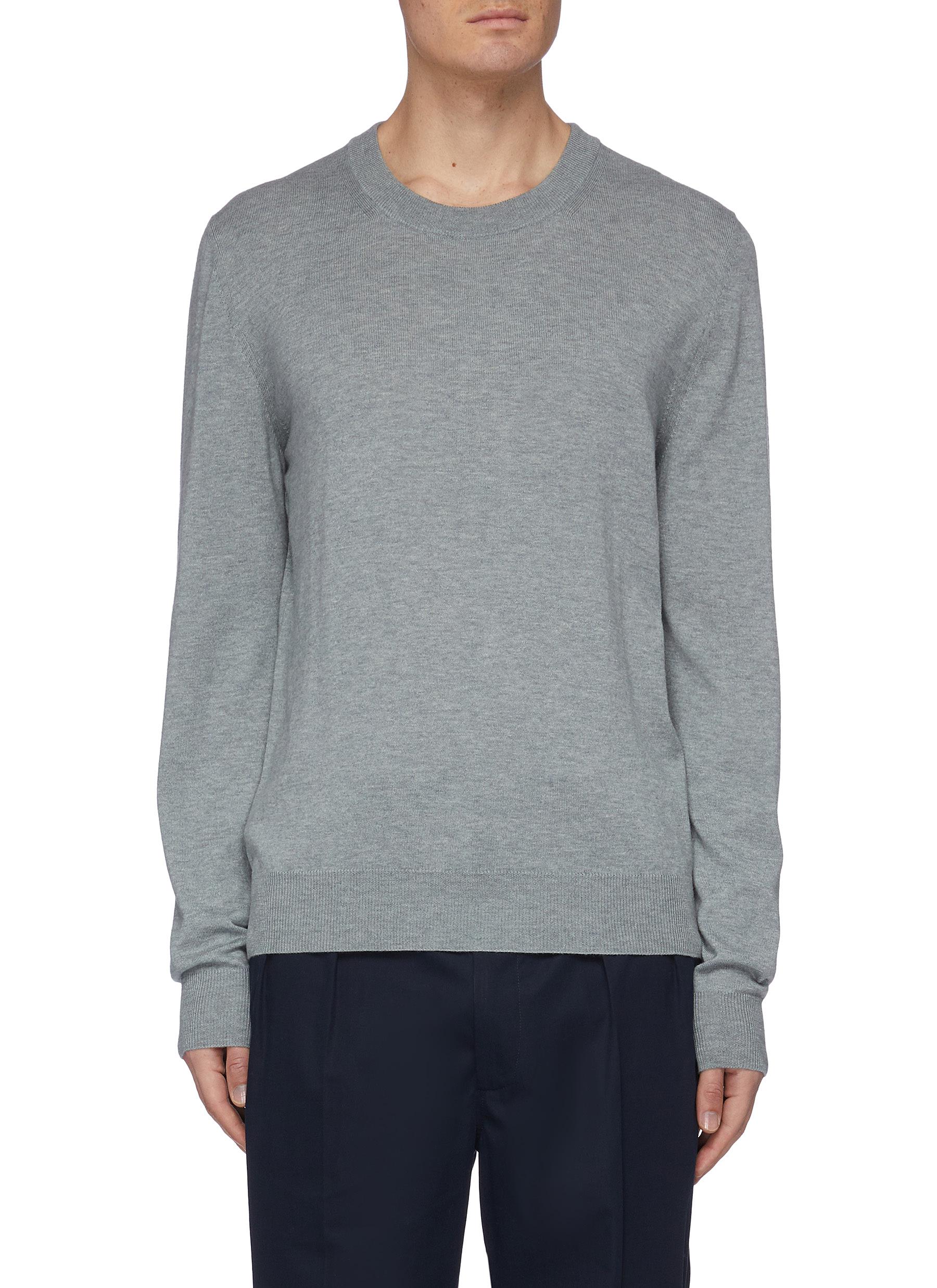 elbow patch sweater