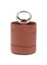 Main View - Click To Enlarge - SIMON MILLER - 'Bonsai 15' metal ring handle leather bucket bag