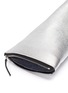 Detail View - Click To Enlarge - SIMON MILLER - 'Slug' asymmetric leather clutch