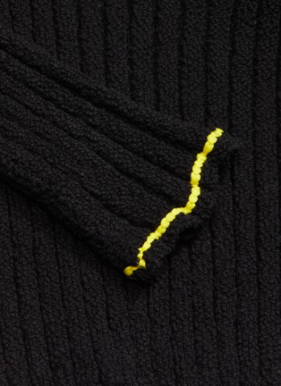  - BOTTEGA VENETA - 'Lemon' wrap front sweater