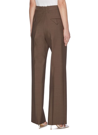 Back View - Click To Enlarge - BOTTEGA VENETA - High waist tailored pants
