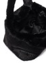 Detail View - Click To Enlarge - ISLA - Small Heart Mink Fur Kids Handbag