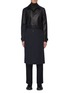 Main View - Click To Enlarge - BOTTEGA VENETA - Asymmetric leather belted trench coat