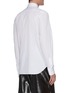 Back View - Click To Enlarge - BOTTEGA VENETA - Quilted panel poplin shirt