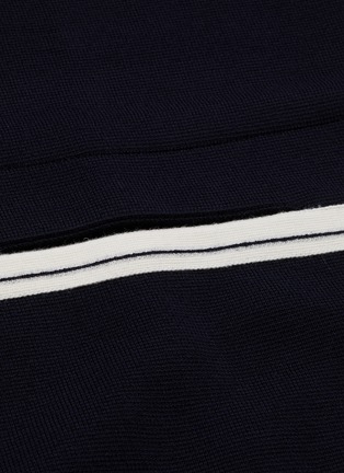  - CHLOÉ - Contrast paneled raglan knit cardigan
