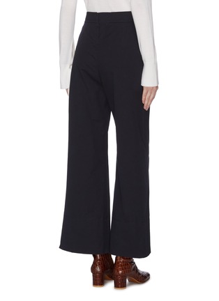 Back View - Click To Enlarge - CHLOÉ - Side button sailor culottes