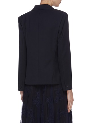 Back View - Click To Enlarge - CHLOÉ - Floral print cuff blazer