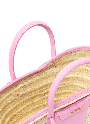 Detail View - Click To Enlarge - JACQUEMUS - 'Le Panier Soleil' hand held straw tote bag