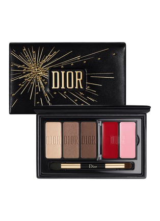 Main View - Click To Enlarge - DIOR BEAUTY - Sparkling Couture Palette – Satin Eyes & Lips Essentials