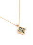  - BUCCELLATI - Opera Color' diamond striped agate yellow gold necklace – Limited edition
