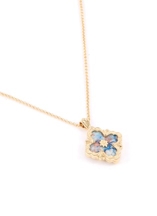  - BUCCELLATI - Opera Color' marble effect yellow gold necklace – Limited edition