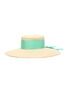Main View - Click To Enlarge - EUGENIA KIM - 'Loulou' ribbon band straw boater