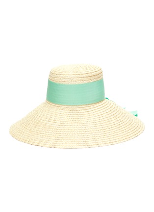 Main View - Click To Enlarge - EUGENIA KIM - 'Mirabel' grosgrain band straw hat