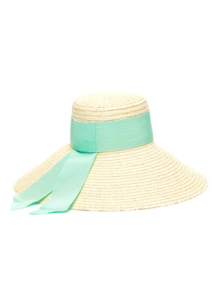 Figure View - Click To Enlarge - EUGENIA KIM - 'Mirabel' grosgrain band straw hat