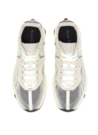 Detail View - Click To Enlarge - ACNE STUDIOS - Semi transparent ripstop technical sneakers