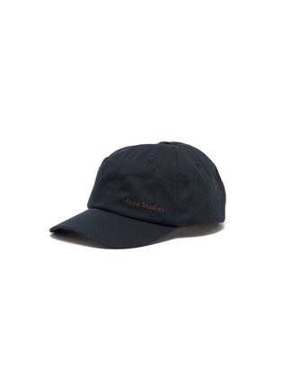 Main View - Click To Enlarge - ACNE STUDIOS - Logo embroidered canvas cap