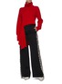 Figure View - Click To Enlarge - MONSE - Distressed turtleneck sweater