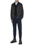 Figure View - Click To Enlarge - PRADA - Zip shirt jacket