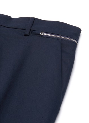  - PRADA - Zip detail gabardine pants