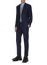 Figure View - Click To Enlarge - PRADA - Virgin wool mohair blend suit