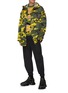 Figure View - Click To Enlarge - PRADA - Camo print hooded parka