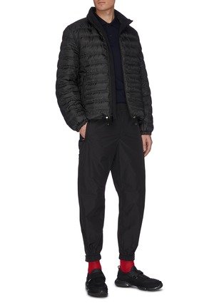 Figure View - Click To Enlarge - PRADA - Funnel neck down jacket
