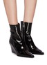 Figure View - Click To Enlarge - AEYDE - 'Lena' wedge leather ankle boots