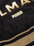 Detail View - Click To Enlarge - PUMA - logo print paneled mesh sports bra
