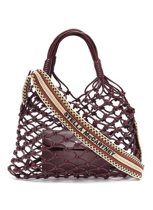 Main View - Click To Enlarge - STELLA MCCARTNEY - Eco alter nappa leather knotted tote bag