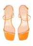 Detail View - Click To Enlarge - JACQUEMUS - 'Les Sandales' asymmetric heel strappy sandals