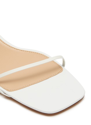 Detail View - Click To Enlarge - JACQUEMUS - 'Les Sandales' asymmetric ball heel sandals