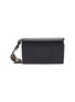 Main View - Click To Enlarge - STELLA MCCARTNEY - Eco alter nappa leather logo strap zip wallet