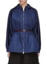 Main View - Click To Enlarge - PRADA - Belted flared jacket