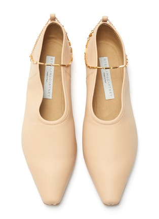Detail View - Click To Enlarge - STELLA MCCARTNEY - Anklet ballerina flats