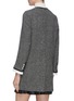 Back View - Click To Enlarge - MIU MIU - Embellished button tweed coat