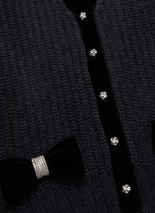 - MIU MIU - 'Diamond' Button Mohair Knit Cardigan