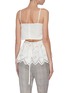 Back View - Click To Enlarge - JONATHAN LIANG - Cut out embroidered camisole top