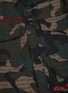  - VALENTINO GARAVANI - Camouflage Print Text Detail Jacket
