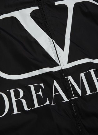  - VALENTINO GARAVANI - 'Dreamers' Slogan Print Jacket