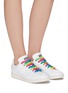 Figure View - Click To Enlarge - STELLA MCCARTNEY - x Air Originals Stan Smith rainbow laces sneakers