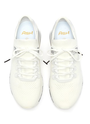 Detail View - Click To Enlarge - ASH - 'Krush Bis' Perforated Knit Sneakers